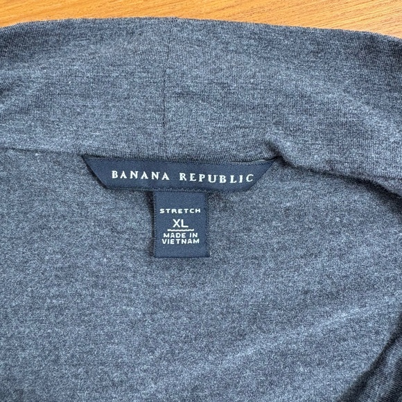 New Banana Republic Grey Cowl Neck Long Sleeve Light Weight Sweater - Picture 2 of 6